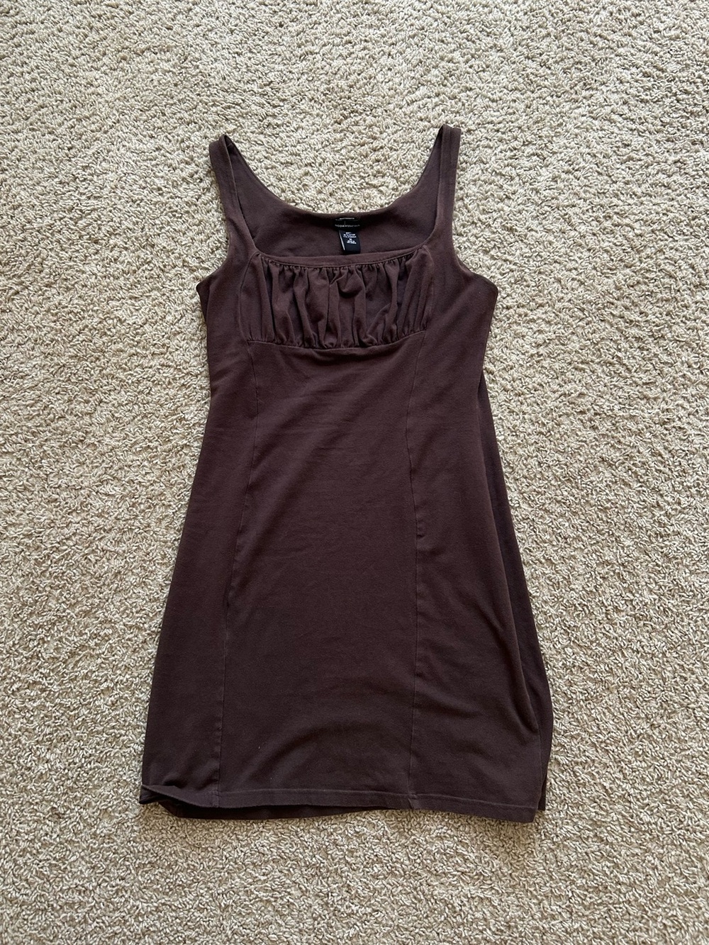 Y2K Brown Moda International Dress